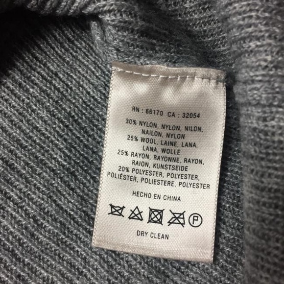 Anthropologie Sparrow Kimi Turtleneck Gray Sweater - Picture 7 of 8